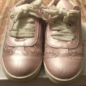 Toddler Maggie and Zoe pink sneakers